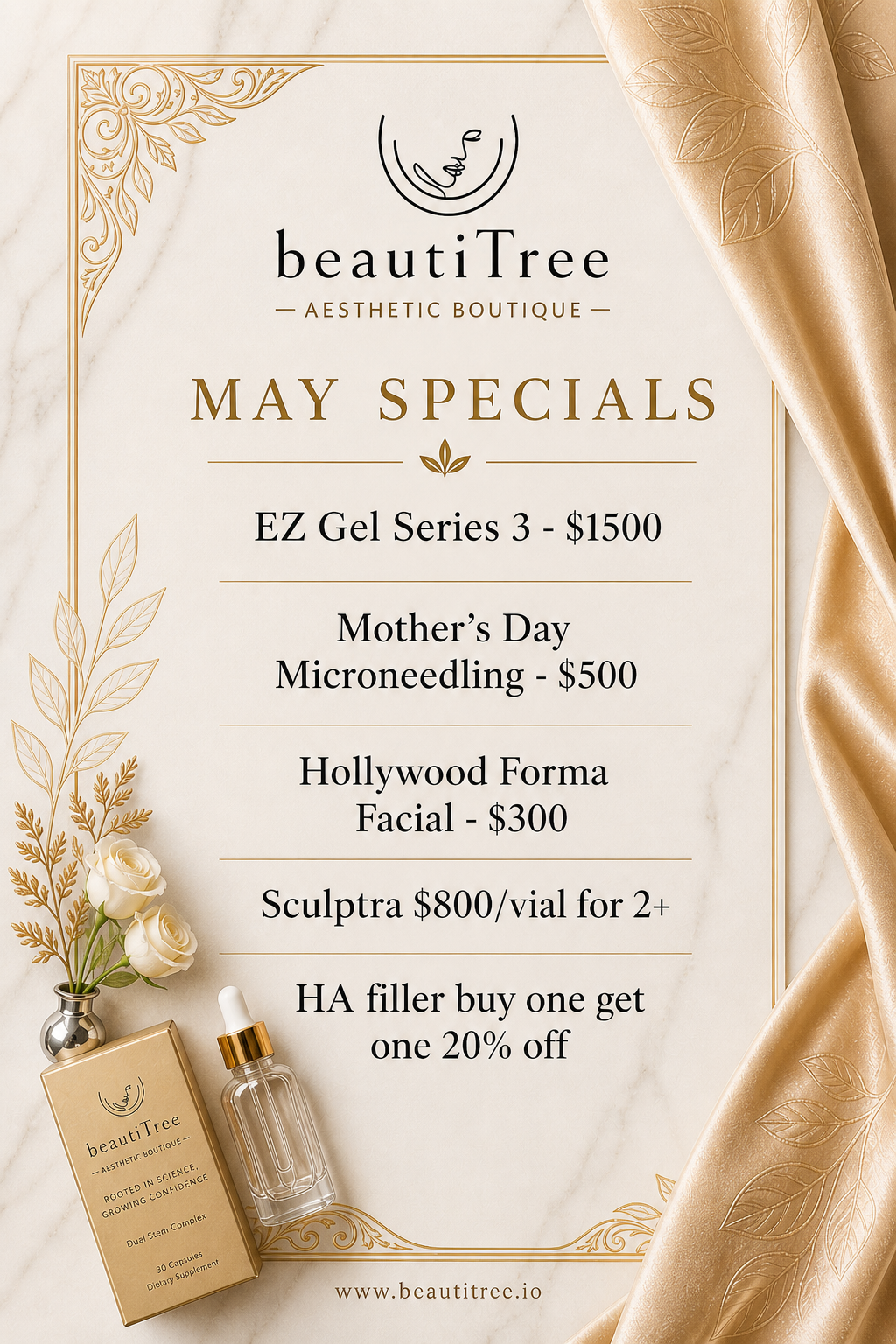 beautiTree - May 2026 Specials